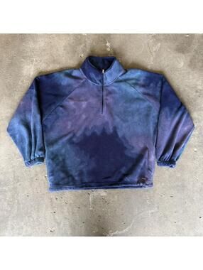 Patagonia Galaxy Hollister patterned fleece 1/4 zip sweater